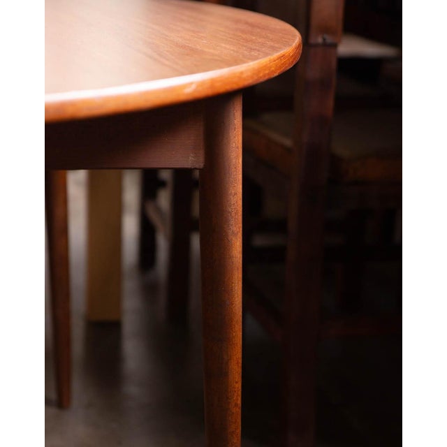 Danish Teak Dining Table in the Style of Grete Jalk, 1960s For Sale - Image 11 of 12