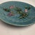 Antique Georg Schmider / Zell Majolica Basketweave Plate Cherries & Grapes For Sale - Image 10 of 10