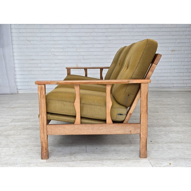 Vintage Danish Three-Seater Sofa in Furniture Wool, 1970s For Sale - Image 13 of 18