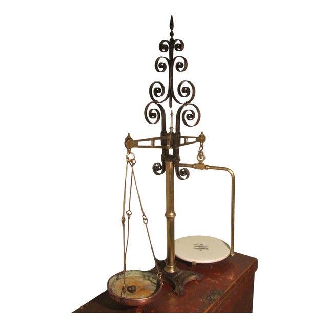 Dairy Balance Scales by Parnall of Bristol For Sale