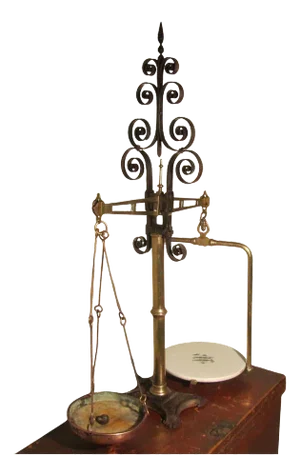 Dairy Balance Scales by Parnall of Bristol
