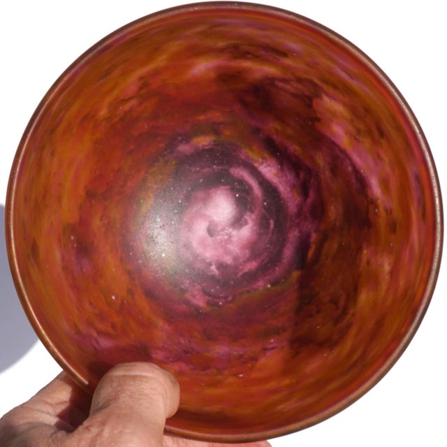 1915 Daum Nancy and Edgar Brandt Art Deco Table Lamp For Sale - Image 10 of 13