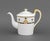 Christian Dior "Casablanca" Porcelain Teapot, with gilt decorated handle, leopard and palm tree motif, marked to...