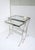 Mid 20th Century Chrome and Glass Nesting End Side Tables, Midcentury Modern, Mid-20th Century For Sale - Image 5 of 14