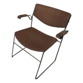 Metal and Fabric Chair by Bononia Gavina, Italy, 1970s For Sale