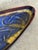 Michael Andersen Ceramics Michael Andersen Stoneware Triangular Catchall Dish Blue Abstract Pattern Denmark 1960s For Sale - Image 4 of 10