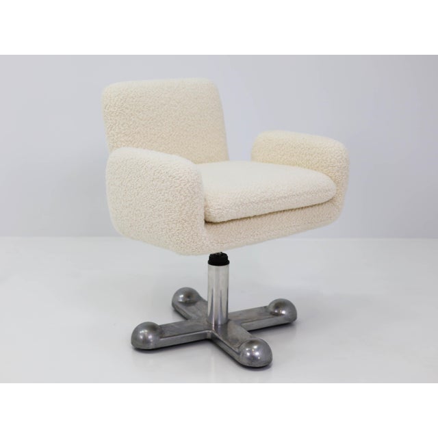 Planula Swivel Desk Chair by Ettore Sottsass and Perry King for Planula Di Aliana, Italy, 1972, in Very Good conditions....