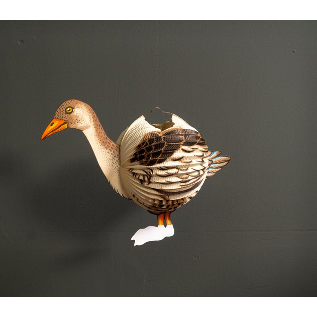 Paper Goose Lantern, West Germany, 1960s For Sale - Image 13 of 13