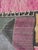 Fuchsia Pink Wool Moroccan Rug - 8.2 X 5.1 Ft For Sale In Cleveland - Image 6 of 6