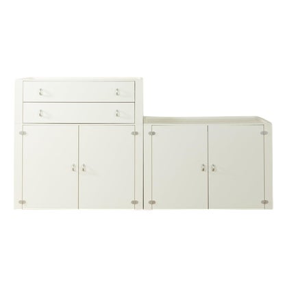 Vintage German Dresser Set from Interlübke, 1980s For Sale