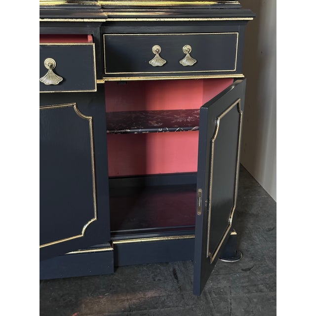 Chinoiserie Style Bar Cabinet For Sale In Providence - Image 6 of 12