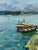 2020s Oil Painting Pier by the Sea Yuriy Suprunchuk For Sale - Image 5 of 11
