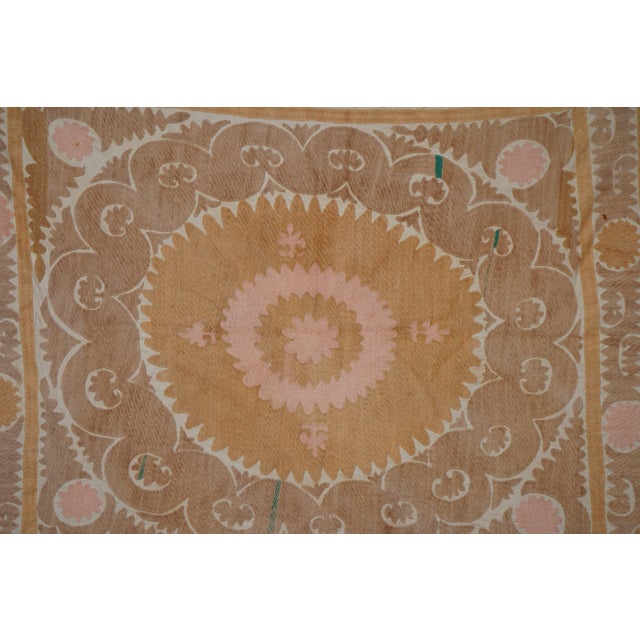 Uzbek Suzani Textile - Wall Decor For Sale In New York - Image 6 of 14