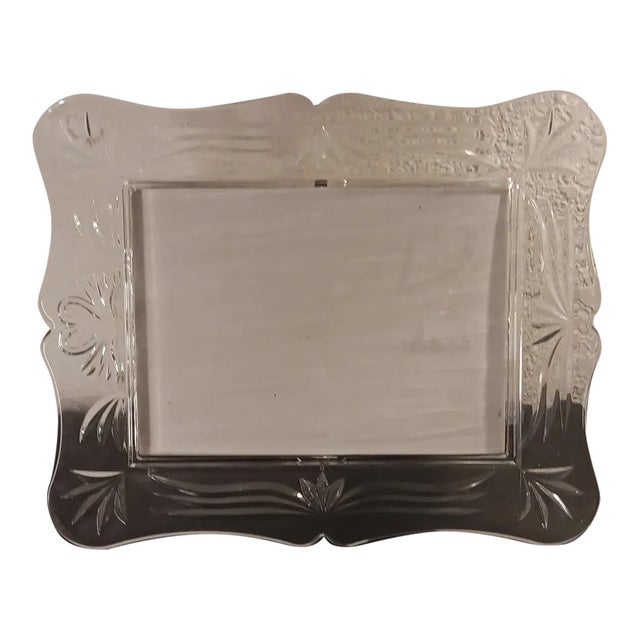 1980s Waterford Crystal Photo Frame For Sale