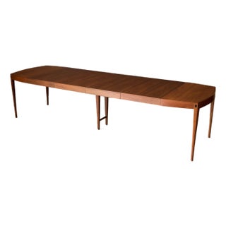 Vintage Walnut and Rosewood Directional Dining Table by Kipp Stewart for Calvin Furniture For Sale