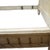 Pair of Antique French Louis XV Carved Wood & Floral Tapestry Twin Beds C1910 For Sale - Image 10 of 13