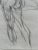 Figure in Motion, Charcoal Sketch For Sale - Image 4 of 6