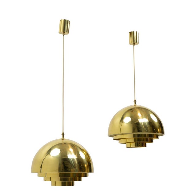 Condition: good, signs of use in form of scratches and brushes on the metal as per images. Lamps have been re-wired with a...