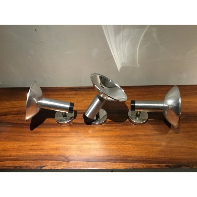 Wall Spotlights from Raak, 1960s, Set of 3 For Sale - Image 4 of 9