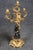 19th C. French Louis XV Style Ormolu & Bronze Clock Set by Balthazard Paris For Sale - Image 4 of 17