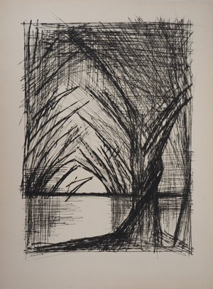 Bernard Buffet, Cathedral of Trees, Etching
