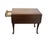 Bassett Furniture Solid Cherry Traditional Style 34" Drop Leaf Accent End Table For Sale In Kansas City - Image 6 of 16