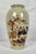 Ecru Japanese Porcelain Vase With Delicate Hand Painted Floral Spray on Craquelure Glaze For Sale - Image 8 of 9