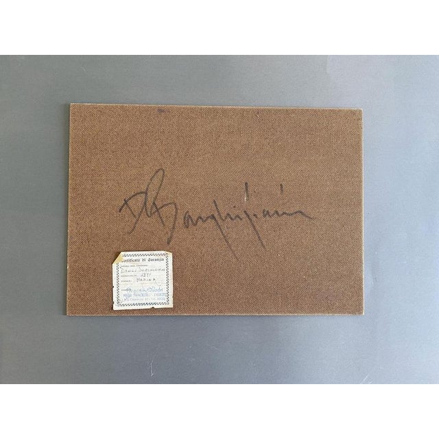 Post-Impressionist Artist, Seascape with Sailboats, 1979, Oil Painting For Sale - Image 12 of 18