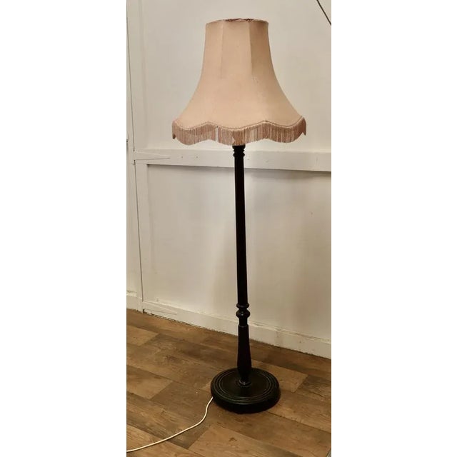 Brown Art Deco Floor Lamp, 1930s For Sale - Image 8 of 8