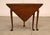 Kittinger Colonial Williamsburg Mahogany Drop-Leaf Napkin Table For Sale - Image 12 of 18