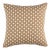 Schumacher x Celerie Kemble Betwixt 20" Pillow in Biscuit/Ivory For Sale