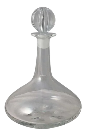 Orrefors Crystal Drinks Decanters by Nils Landberg