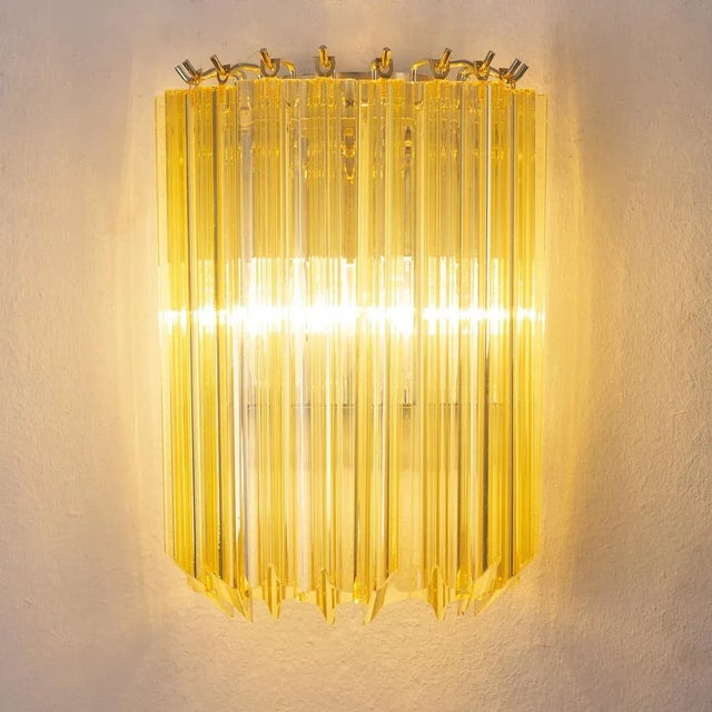 Wall Lamp with Murano Glass, 1990s For Sale - Image 10 of 12