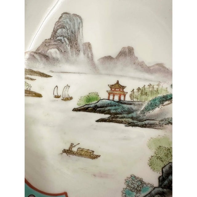 Mid 20th-Century Chinese Famille Rose Porcelain Bowl For Sale - Image 10 of 12