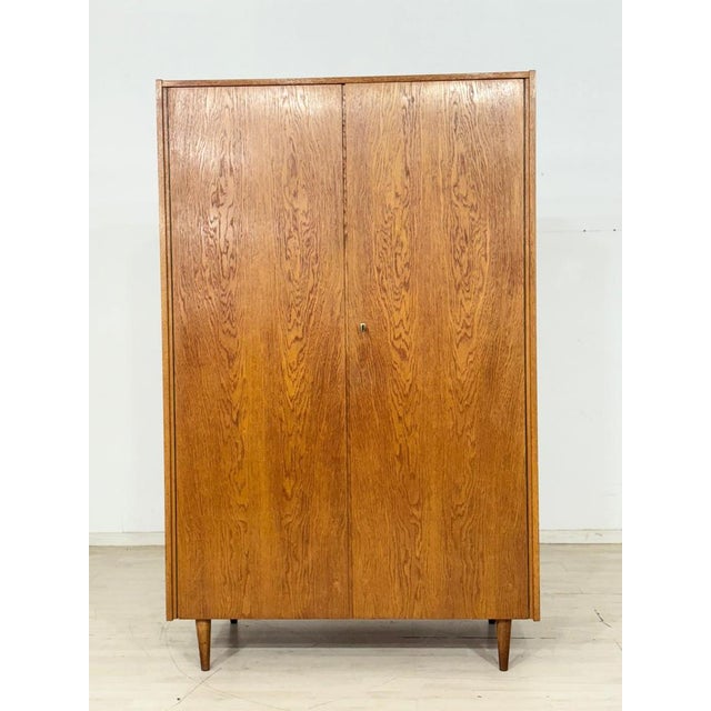 Mid-Century Wardrobe in Oak & Pine, 1960s For Sale - Image 9 of 13