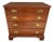 1960s Henkel Harris Solid Black Cherry 4-Drawer Chest Model No. 2440 For Sale