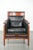 We are offering this black leather Art Deco Schuitema design armchair, in good condition, from the Decoforma series. A...