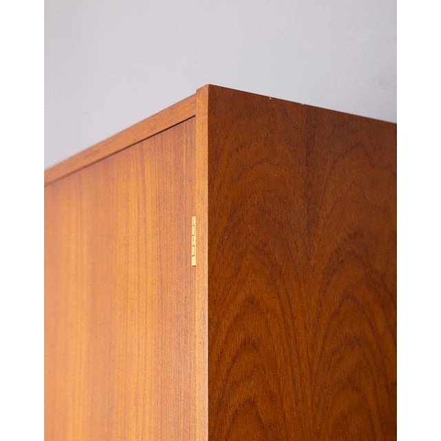 Black Vintage Wooden Wardrobe from Zam Milano, Italy, 1960s For Sale - Image 8 of 12