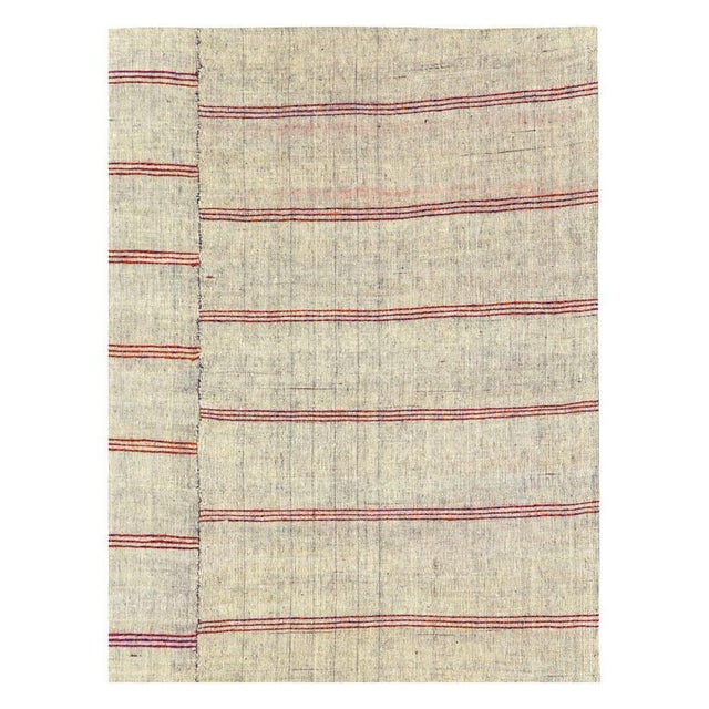 Galerie Shabab Collection Mid-20th Century Handmade Turkish Flat-Weave Kilim Accent Rug For Sale - Image 4 of 10