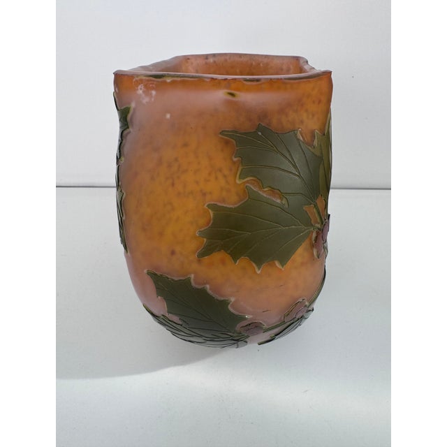 Lagras Art Nouveau Red Holly Berry Vase For Sale In San Francisco - Image 6 of 11