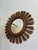 Mid 20th Century French Gilt Sunburst Wall Mirror For Sale - Image 4 of 11