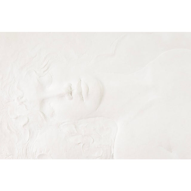 A contemporary cast paper relief sculpture titled "The Faint" by Frank Gallo. Hand signed in pencil with an annotation of...