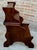 Brown Spanish Wood Library Step Chair, Mid 20th Century For Sale - Image 8 of 17