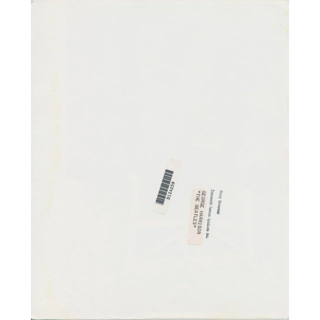 Henry Grossman, George Harrison, Black and White Photograph, 1970s, 25,4 X 21.1 Cm 1970s, Brass For Sale - Image 3 of 4