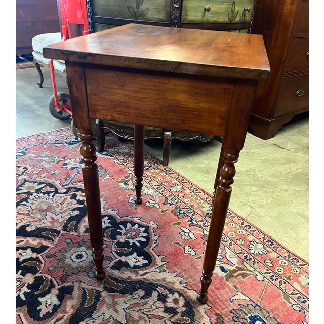Brown Primitive Table For Sale - Image 8 of 10