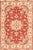 Middle Eastern Hand-Knotted Rug in Wool & Silk For Sale
