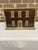Charming late 19th century English folk art table box decorated to replicate a classic Georgian architectural facade...