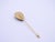 Glass and Gold-Plated Heliconia Leaf Pin from Lalique, France, 1995 For Sale - Image 13 of 18