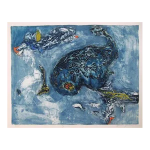 Aquarium, Yehuda Jordan (aka Yordan) Print