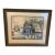 Lucien Delarue "Sacre Coeur" Montmartre Signed Original Watercolor, Framed For Sale